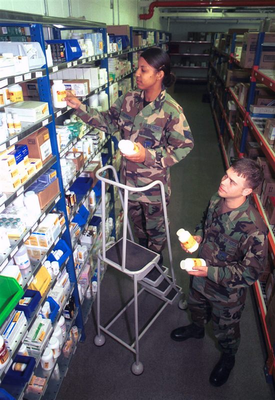 Medical equipment warehouse