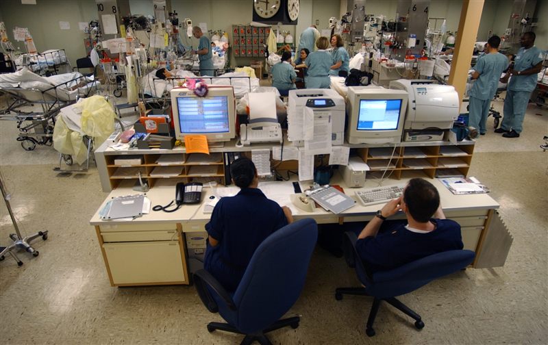 Patient monitors ready for use